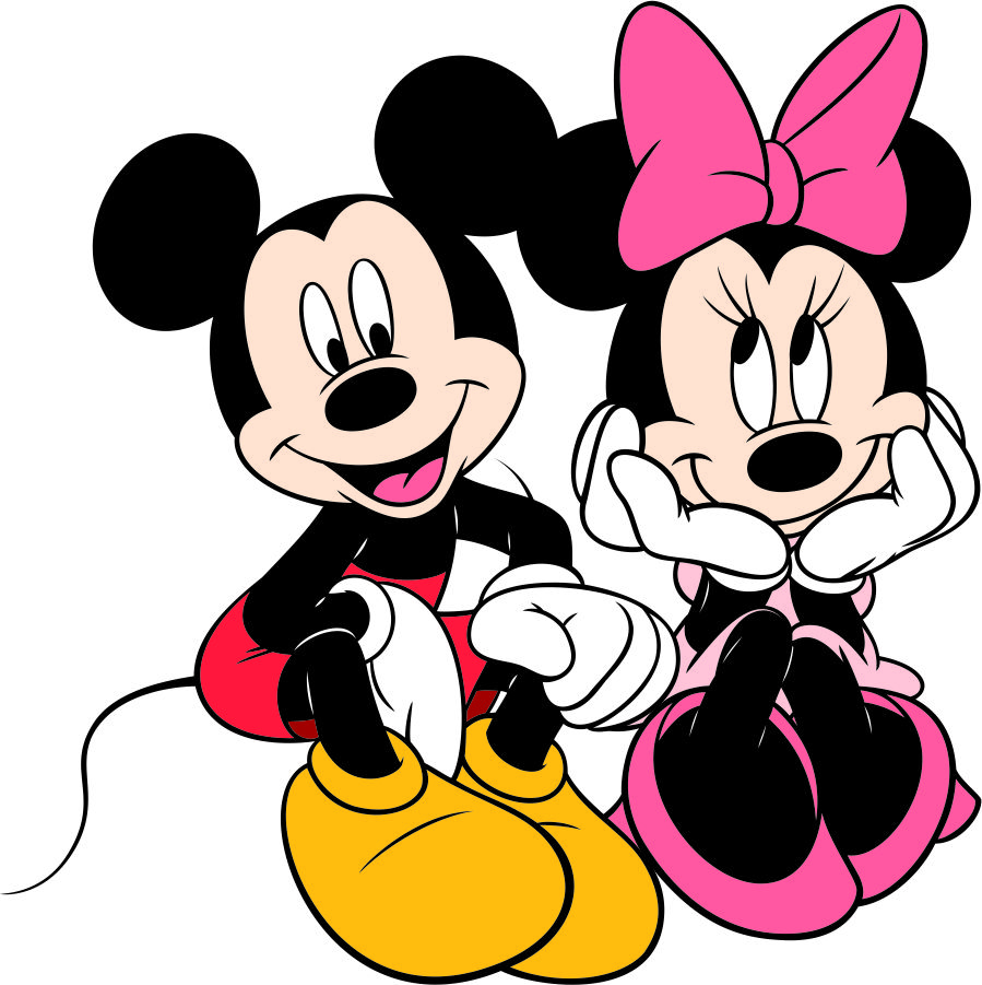 Disney-Mickey and Minnie Iron On Paper